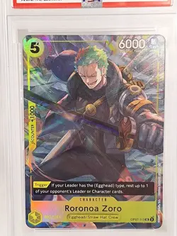 2025 One Piece Roronoa Zoro (Illustration Box Vol.3) OP07-113 PSA 10 Gem Mint - Image 2