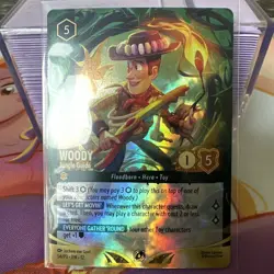 Woody Jungle Guide Foil Promo - Set Champs - Disney Lorcana - Image 1