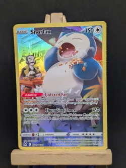 Pokemon TCG Card Snorlax TG10/TG30 Lost Origin Trainer Gallery - NM - Image 1