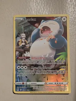 Pokemon TCG Card Snorlax TG10/TG30 Lost Origin Trainer Gallery - NM - Image 2
