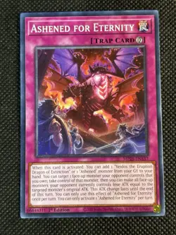 3x YuGiOh! - Ashened for Eternity MP25-EN337 Common 1st Edition Near Mint - Image 2