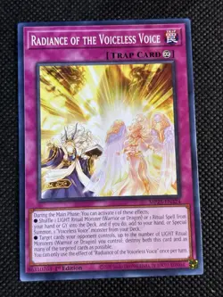 3x YuGiOh! - Radiance of the Voiceless Voice MP25-EN324 Common 1st Edition NM - Image 2