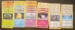 Pokemon Cards Hidden Fates Complete (35) set Common/Un-Common pack fresh - Image 1