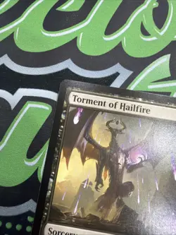 Magic The Gathering Torment Of Hailfire Playing Card - Image 2