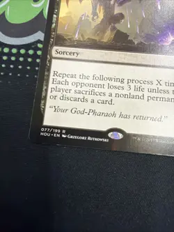 Magic The Gathering Torment Of Hailfire Playing Card - Image 5