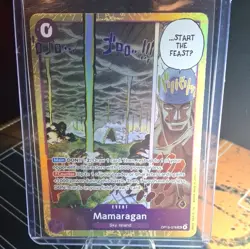 Bandai One Piece Card Game Mamaragan OP15-078 SR Event Foil ENG. - Image 1