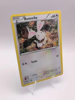 Bunnelby - 10/12 Holo McDonald's Promo 2014 English Pokemon Card MP - Image 1