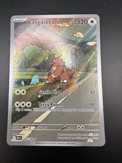 Pokemon TCG Card Kangaskhan 204/182 Destined Rivals Illustration Rare - Image 1