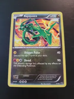 Pokemon TCG Card 2012 Dragon Vault - Rayquaza 11/20 Holo - Image 1