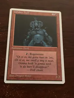 Uthden Troll 4th Fourth Edition MTG Magic the Gathering C3416* - Image 1