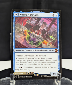MTG Norman Osborn Green Goblin NM Marvel Spider-Man SPM #0039 Mythic Non-Foil - Image 1