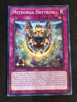 3x YuGiOh! - Meteoroa Drytron MP25-EN397 Common 1st Edition Near Mint - Image 2