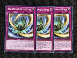 3x YuGiOh! - Ragnaraika Hunting Dance MP25-EN363 Common 1st Edition Near Mint - Image 1
