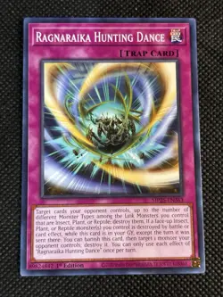 3x YuGiOh! - Ragnaraika Hunting Dance MP25-EN363 Common 1st Edition Near Mint - Image 2