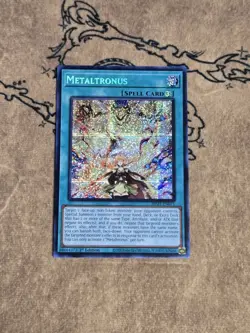 Yugioh Metaltronus MP25-EN075 1st Edition Prismatic Secret Rare NM - Image 1