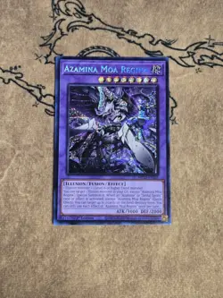 Yugioh Azamina Moa Regina MP25-EN105 1st Edition Prismatic Secret Rare NM - Image 1