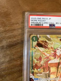 One Piece Card Game Pizza Okawari Bonnie PSA10 - Image 2