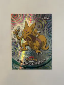 Topps 2000 Kadabra #64 Pokemon Spectra Chrome Refractor Card - Image 1