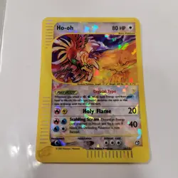 Pokemon Ho-Oh Skyridge Box Topper Jumbo (OVERSIZED) Card - Image 1