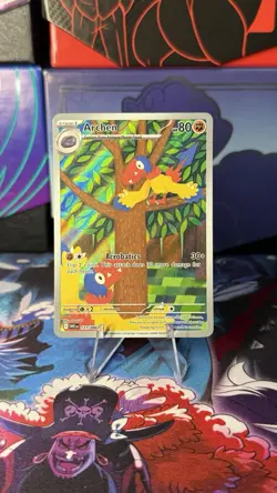 Pokemon TCG Archen 131/086 S&V White Flare Illustration Rare English Card NM - Image 1