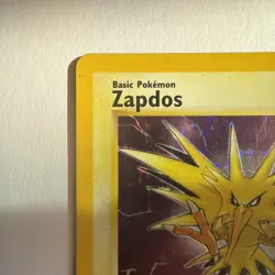 Pokemon Card 1999-2000 Fossil Zapdos Cosmos Holo Rare 15/62 HP - Image 3