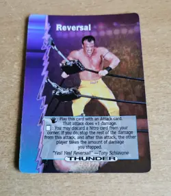 WCW NITRO Trading Card Game Reversal Card Wizards of The Coast 2000 - Image 1
