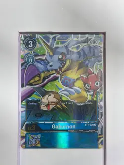 [Alt Art] BT1-029 Gabumon - Digimon TCG Card Game - Image 1