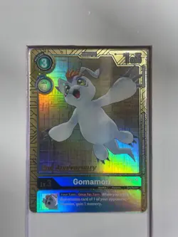 [Alt Art] P-004 Gomamon - Digimon TCG Card Game - Image 1