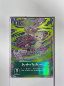 [Alt Art] ST17-11 Double Typhoon - Digimon TCG Card Game - Image 1