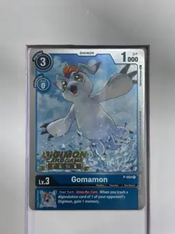 [Fest] P-004 Gomamon - Digimon TCG Card Game - Image 1