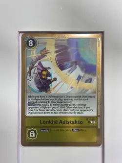 [Alt Art] BT10-101 Lonkhe Adistakto - Digimon TCG Card Game - Image 1