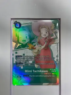 [Alt Art] BT14-085 Mimi Tachikawa - Digimon TCG Card Game - Image 1