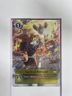 [Alt Art] BT4-105 Tactical Retreat! - Digimon TCG Card Game - Image 1