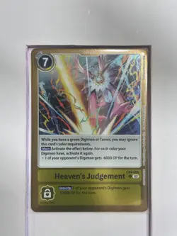[Alt Art] EX4-068 Heaven's Judgement - Digimon TCG Card Game - Image 1