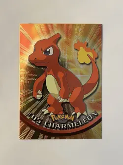 1999 Topps #05 Charmeleon Holographic Foil Card Black Logo - Image 1