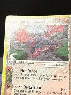 Pokemon Card Salamence 14/113 Reverse Holo Rare EX Delta Species Light Play - Image 3