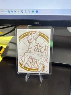 Pokemon Brilliant Stars Single Card Sleeve ETB Arceus 2022 Collectible - Image 1