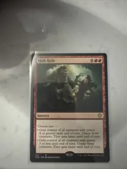 MTG Mob Rule Magic: The Gathering Commander: Innistrad Crimson Vow #147 - Image 1