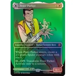 Foil Presale Peter Parker (borderless) (232) M/NM Magic MTG Marvel's Spider-man - Image 1