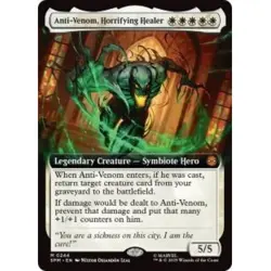 Presale Anti-venom, Horrifying Healer (extended Art) MTG Marvel's Spider-man - Image 1