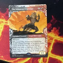 The Infamous Cruelclaw (Showcase) #334 (NM) Bloomburrow BLB Magic MTG - Image 1