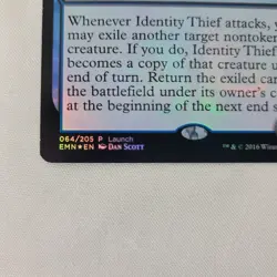 2x MTG FOIL Identity Thief Launch Promo NM Near Mint Magic the Gathering - Image 6