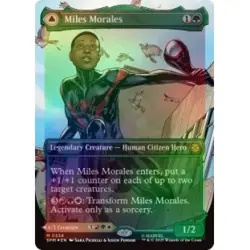 Foil Presale Miles Morales (borderless) (234) M/NM Magic MTG Marvel's Spider-man - Image 1