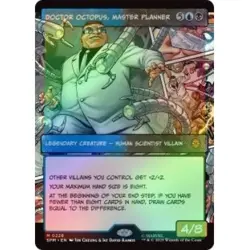 Foil Presale Doctor Octopus, Master Planner (borderless) MTG Marvel's Spider-man - Image 1