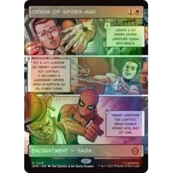 Foil Presale Origin Of Spider-man (borderless) X4 M/NM MTG Marvel's Spider-man - Image 1
