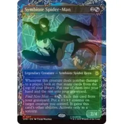 Foil Presale Symbiote Spider-man (borderless) M/NM Magic MTG Marvel's Spider-man - Image 1