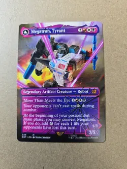 MTG - Megatron, Tyrant (Shattered Glass) - BOT 026 - Image 1