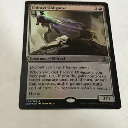 Eldrazi Obligator FOIL | NM | Oath of the Gatewatch | Magic MTG - Image 1