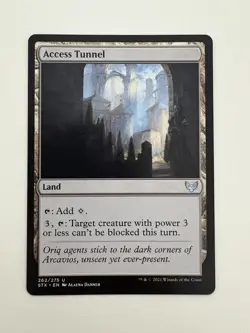 Access Tunnel MTG Magic the Gathering Card NM Near Mint STX - Image 1