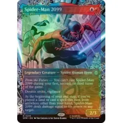 Foil Presale Spider-man 2099 (borderless) (216) M/NM MTG Marvel's Spider-man - Image 1